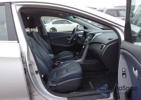 2014 Hyundai Elantra Gt Base W/Blue из США, поврежденный, VIN KMHD35LH2EU162179